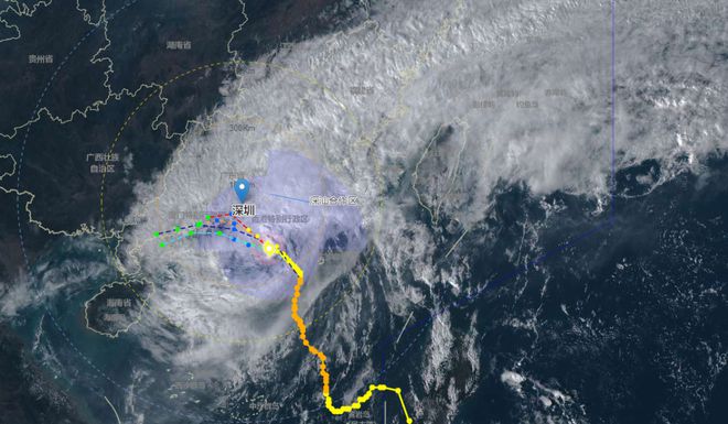 深圳遭遇台风袭击，最新动态与应对措施